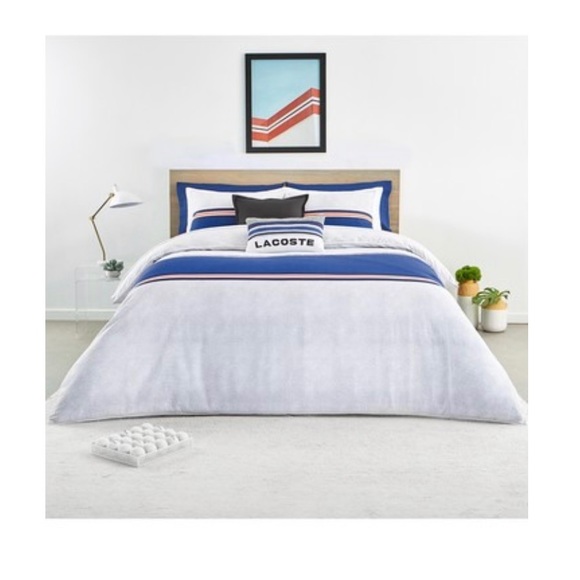 Lacoste Bedding Lacost Praloup 3piece Comforter Set Poshmark